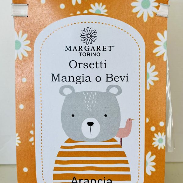 Orsetti Mangia o Bevi Arancia e Cannella