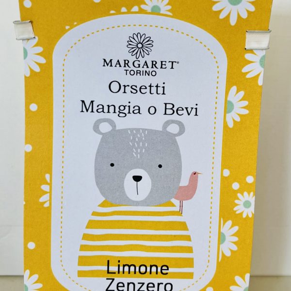 Orsetti Mangia o Bevi Limone e Zenzero