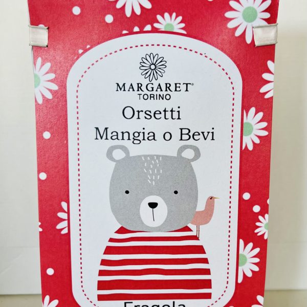 Orsetti Mangia o Bevi Fragola
