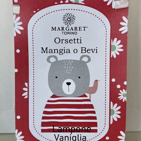 Orsetti Mangia o Bevi Lampone e Vaniglia
