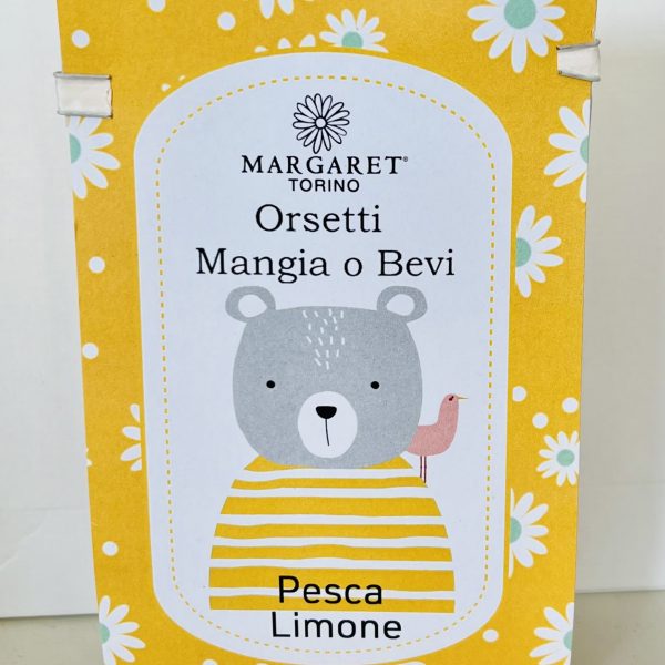 Orsetti Mangia o Bevi Pesca e Limone