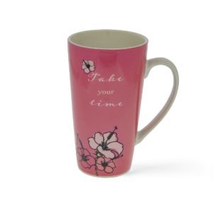 Maxi Mug Ibisco Rosa - Flower Power, 475 ml