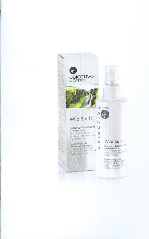 Obiectivo Uomo Wild Spirit, Deospray rivitalizzante e rinfrescante 100 ml