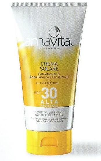 Crema Solare SPF 30 Amavital