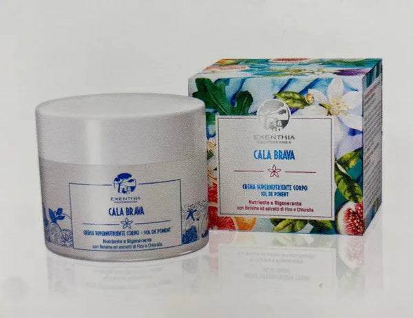 Cala Brava Crema Supernutriente Corpo Sol de Ponent, 200 ml Exenthia Mediterranea