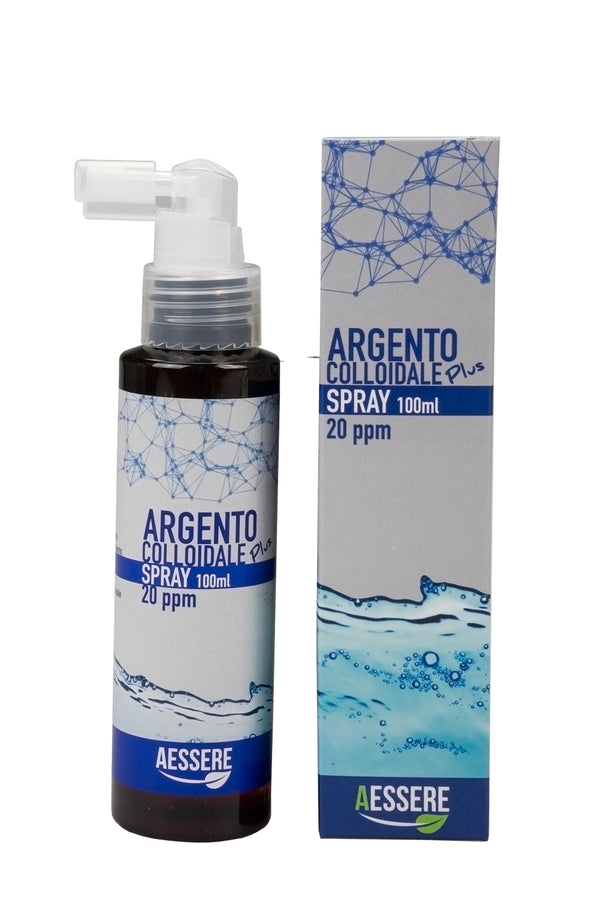 Argento Colloidale Plus Spray 100 ml, Aessere – Dispositivo Medico CE