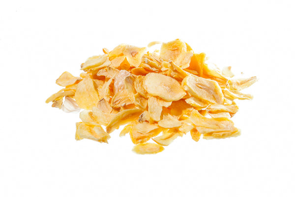 Aglio, bulbo a fette (Allium sativum L.)