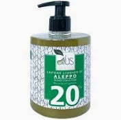 Sapone di Aleppo 20% Alus, 500 ml