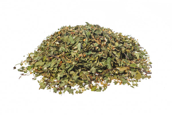 Biancospino, fiori e foglie (Crataegus oxyacantha L. monogyna Jacq)