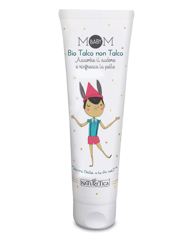 Bio Talco non Talco - assorbe il sudore inganna gli insetti Mom & Baby, 100 ml
