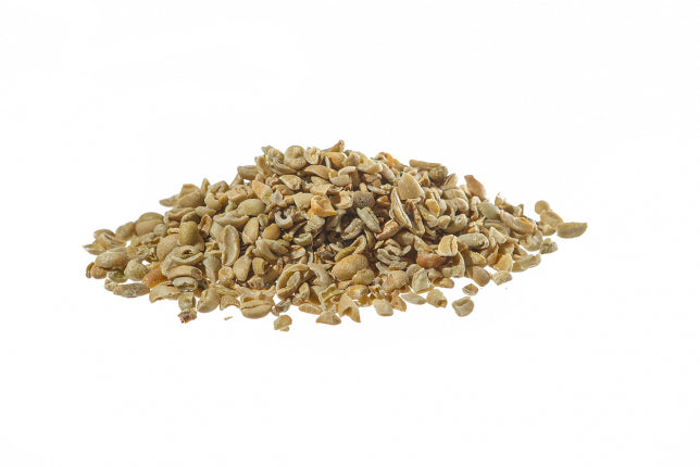 Caffè verde, grani contusi (Coffea robusta L.)