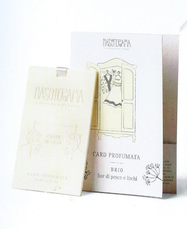 Cuore di Casa, Card profumate, Nasoterapia