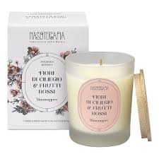 Candela Frutti rossi e Fiori di ciliegio, Nasoterapia