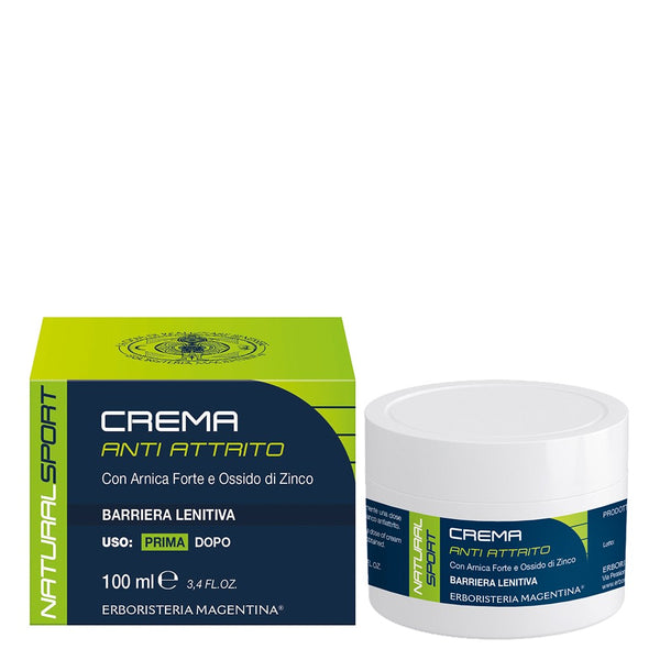 Crema Anti-Attrito Natural Sport, 100 ml