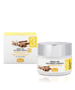 Crema-Gel all'Argilla Bianca, pelle grassa e impura, Linea 3, Helan