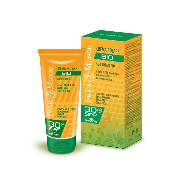Crema Solare Bio SPF 30, Frais Monde