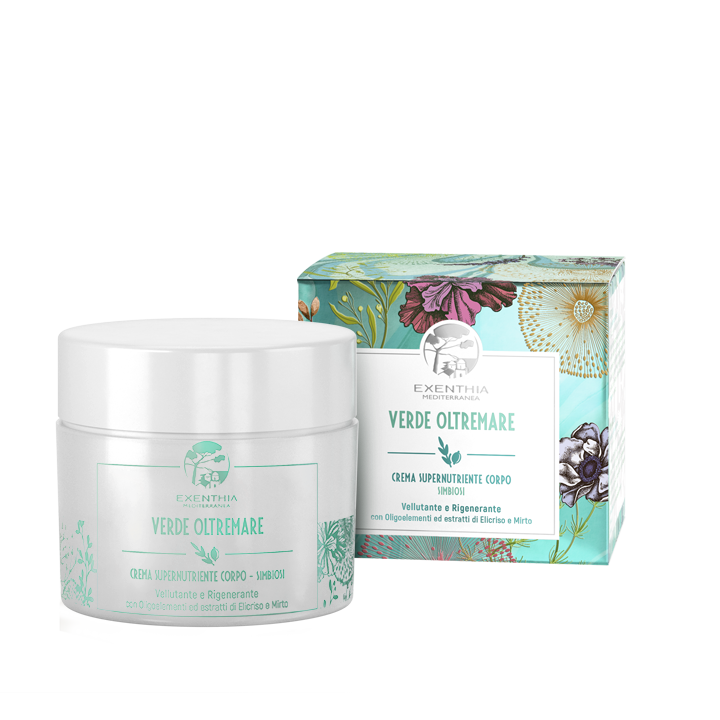 Crema Supernutriente Corpo Simbiosi Verde Oltremare, 200 ml