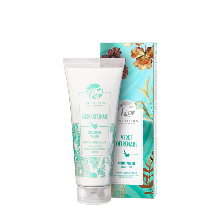 Crema Sublime Corallina Verde Oltremare, formato weekend 100 ml