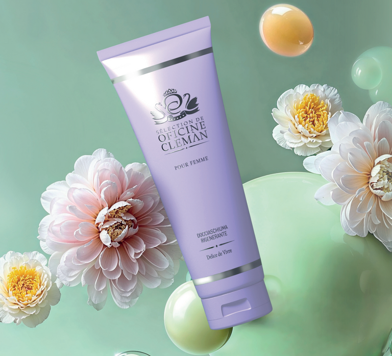 Delice de Vivre Docciaschiuma Rigenerante, Selection de Oficine Cleman 250 ml