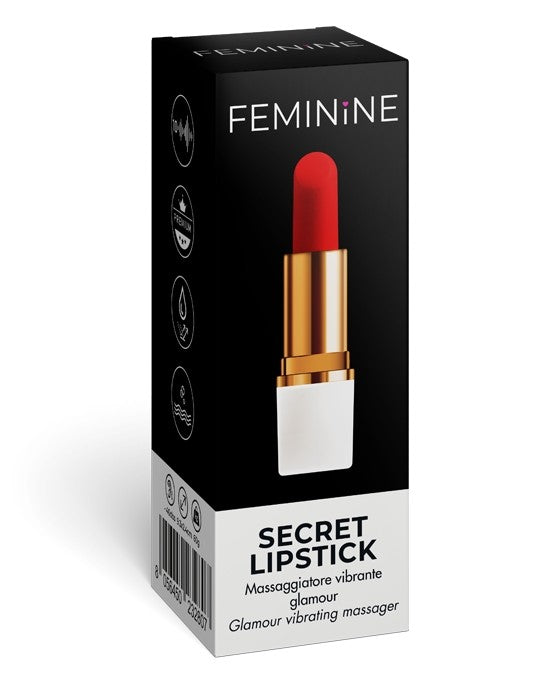 Feminine Secret Lipstick - massaggiatore vibrante