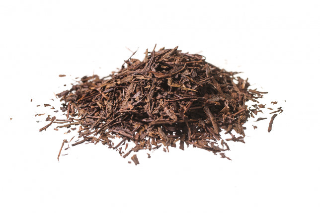 Tè Bancha Hojicha, foglie tostate e non fermentate (Camelia thea Link.)