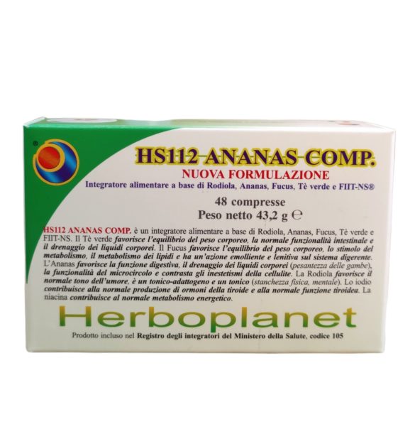 HS 112 Ananas Comp., 48 compresse