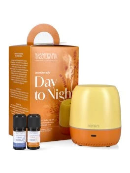 Kit Day To Night - Diffusore a Ultrasuoni + Sinergie di Oli Essenziali