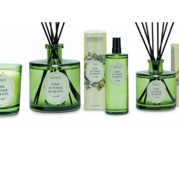 Lime & Foglie di Menta, spray ambiente 100 ml