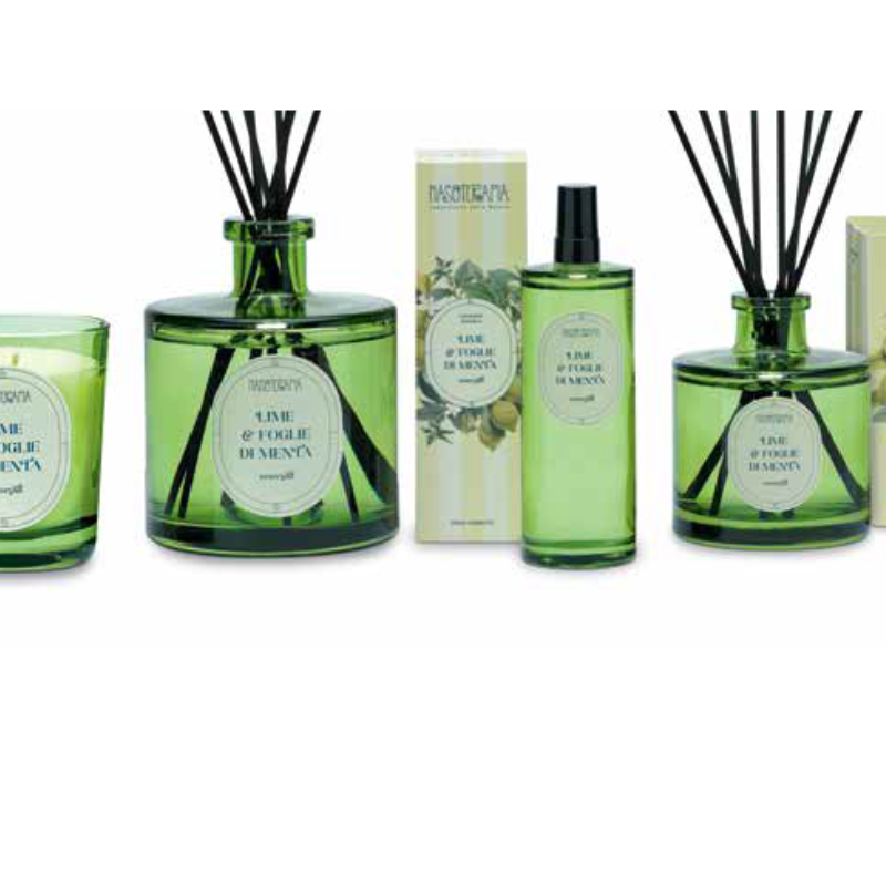 Lime & Foglie di Menta, essenza aromatica per diffusori
