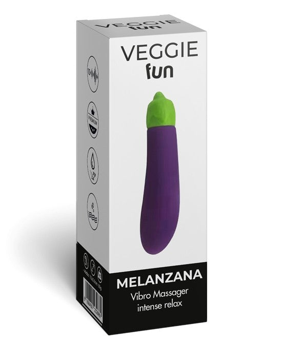 Veggie Fun Melanzana - massaggiatore vibrante