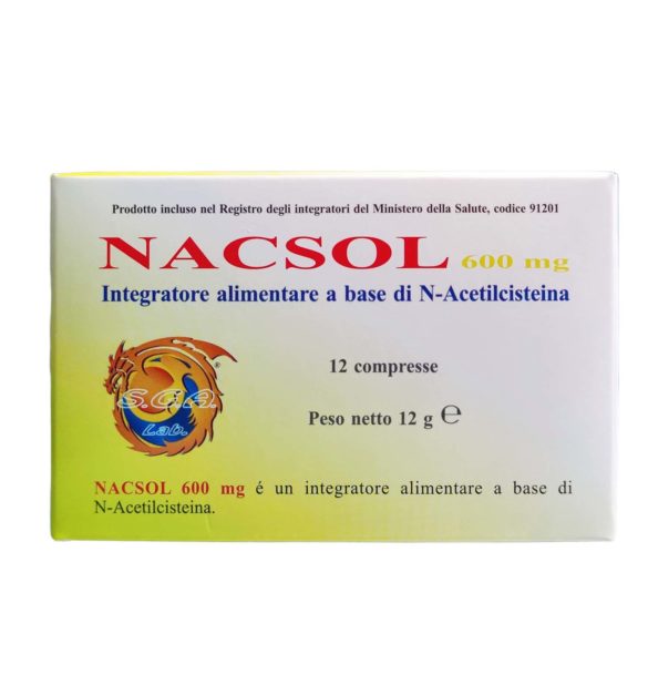 Nacsol, 12 compresse - 80 compresse Herboplanet
