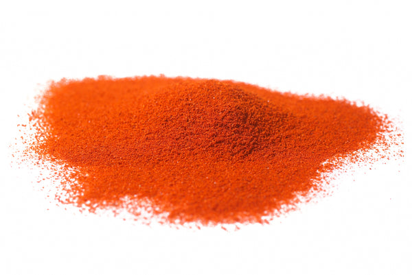 Paprica (Paprika) forte, frutti polvere (Capsicum anuum L. var. longum)