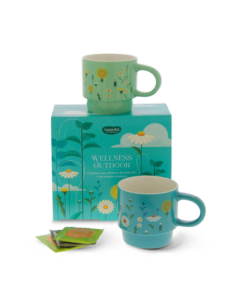 Wellness Outdoor Cofanetto 2 mug con 9 filtri