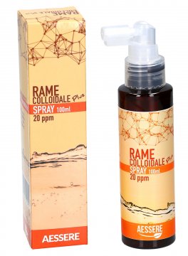 Rame Colloidale Plus 20 ppm - Spray 100 ml Aessere