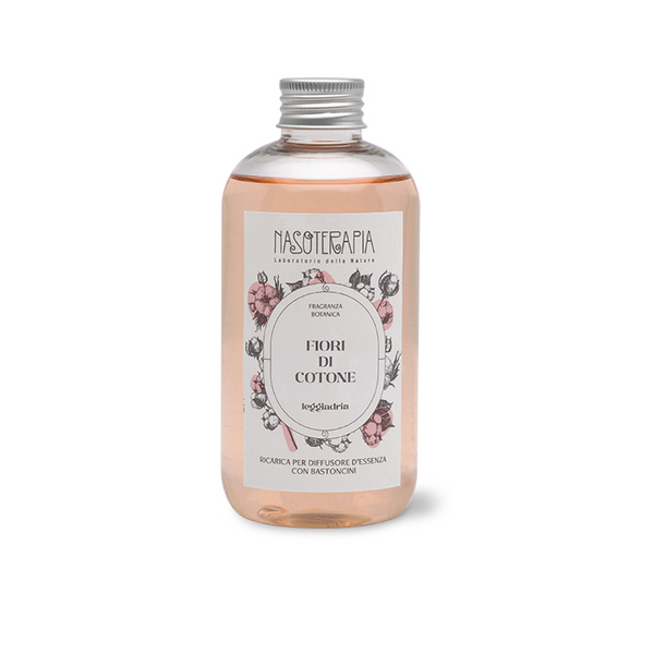Ricarica per diffusore a bastoncini Fiori di Cotone, 250 ml Nasoterapia