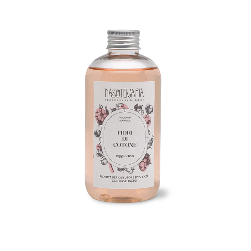 Ricarica per diffusore a bastoncini Fiori di Cotone, 250 ml Nasoterapia