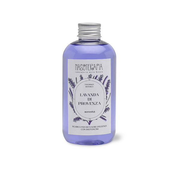 Ricarica per diffusore a bastoncini Lavanda di Provenza, 250 ml Nasoterapia