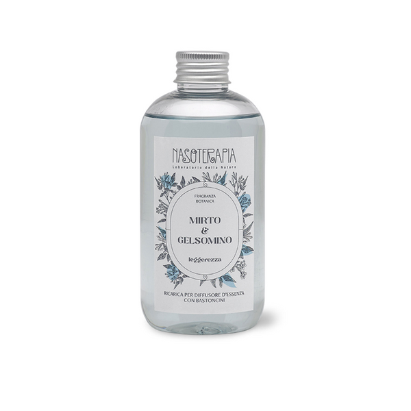 Ricarica per diffusore a bastoncini Mirto e Gelsomino, 250 ml Nasoterapia