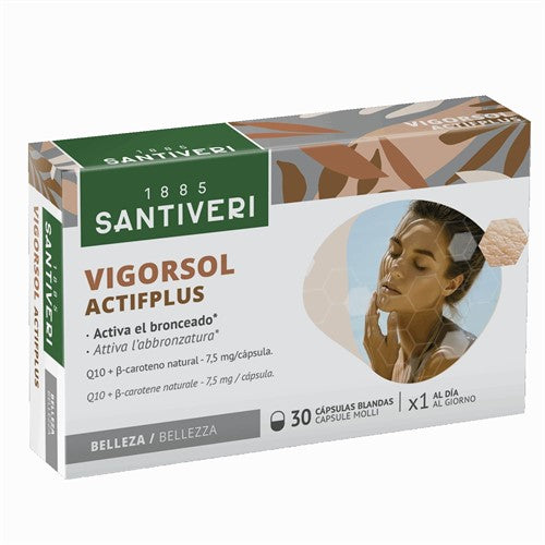 Vigorsol Actifplus 30 perle, Santiveri