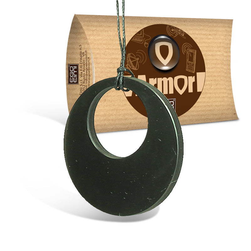 Ciondolo Shungite doppio cerchio, Armor