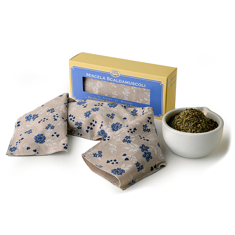 Termosciarpa, cuscino naturale per cervicale miscela scaldamuscoli - Antiche Fragranze