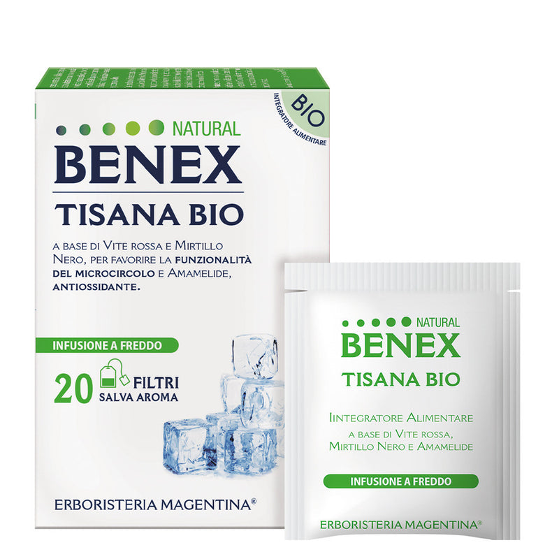 Tisana Bio Natural Benex, 20 filtri