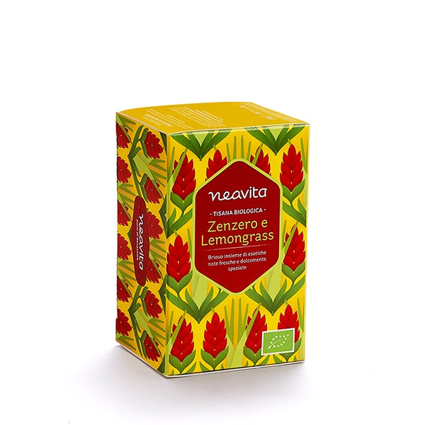 Tisana Zenzero e Lemongrass Bio, 15 filtri Neavita