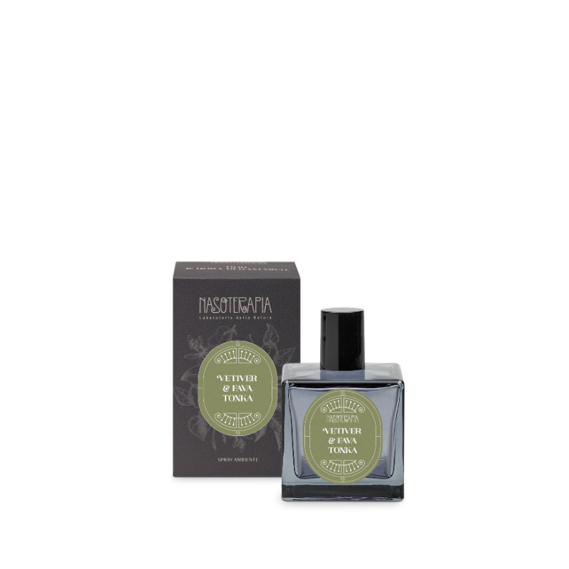 Vetiver & Fava tonka spray ambiente, 100 ml Nasoterapia