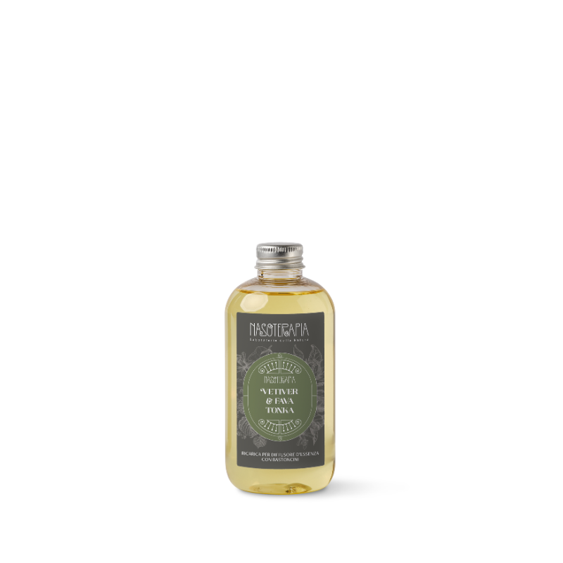 Vetiver & Fava tonka Ricarica per diffusore a bastoncini, 250 ml Nasoterapia
